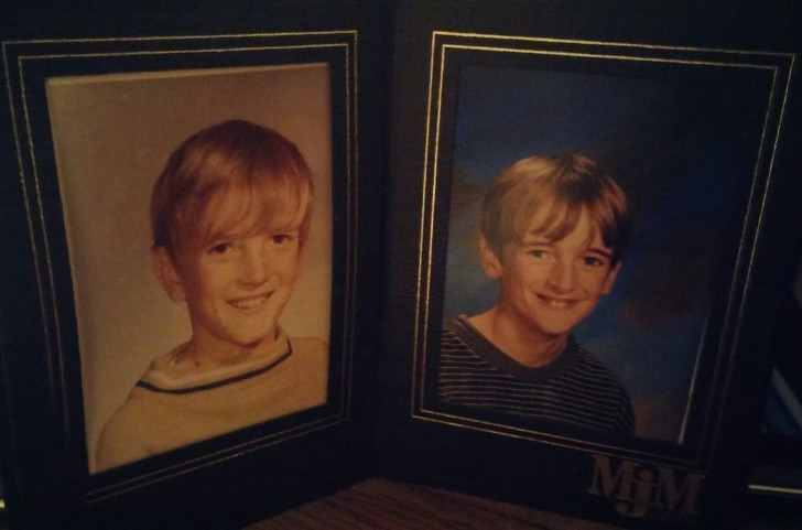 Bố và con trai sinh ra cách nhau 30 năm. Ảnh: BS.