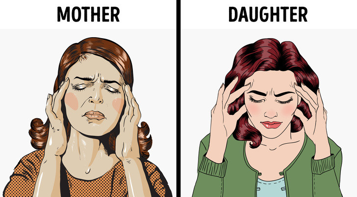 Đau nửa đầu: Tỷ lệ phụ nữ bị đau nửa đầu cao gấp 2-3 lần nam giới và đây cũng là một căn bệnh có tính di truyền.