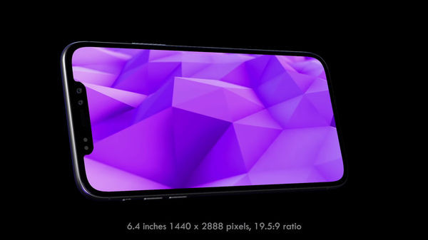 Độ phân giải màn hình cũng được tăng lên 1440 x 2888, tỷ lệ 19.5:9, kích thước 6.4 inch.