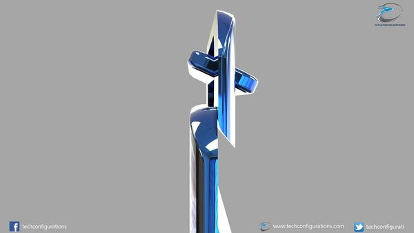 Cụm camera trên máy sẽ tự động trượt lên đồng thời sở hữu một cơ chế xoay 180 độ về phía trước những lúc người dùng cần tới camera selfie.