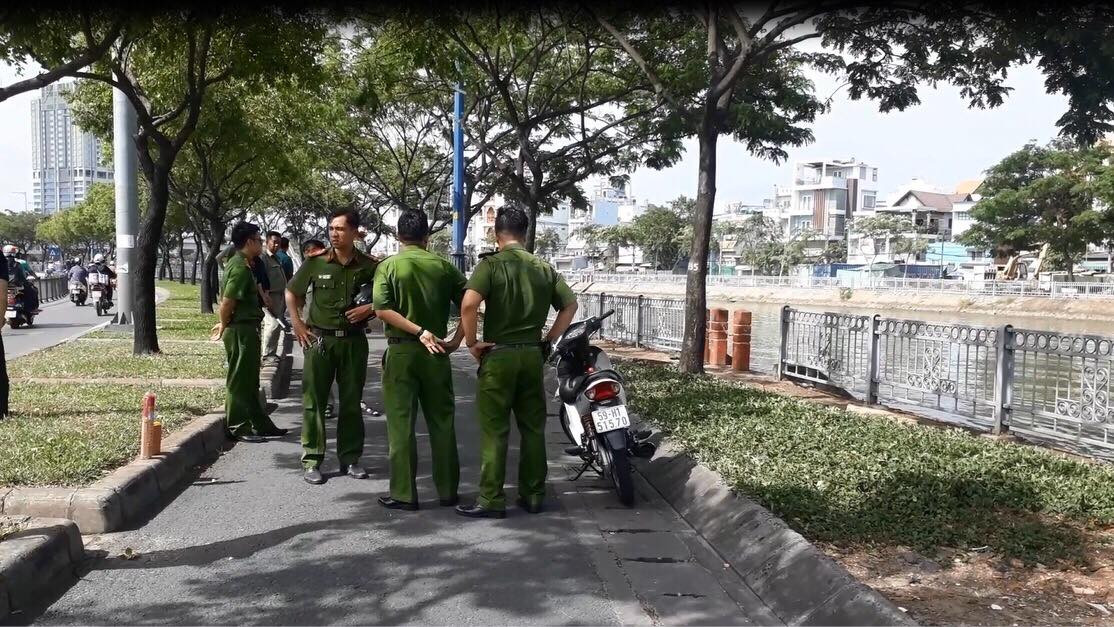 Hiện trường vụ việc.