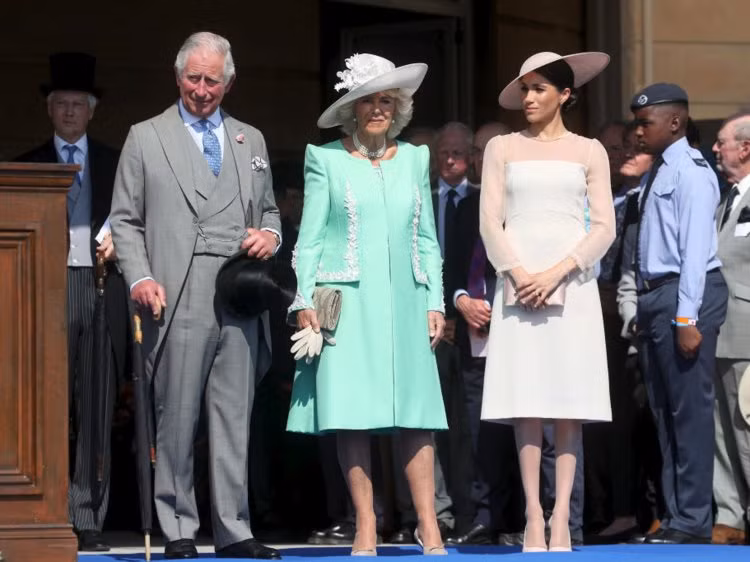 Đây là một trong những lần đầu tiên Markle xuất hiện sau khi kết hôn cùng Hoàng tử Harry.