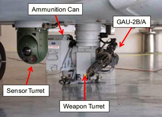 Được biết vụ thử nghiệm được thực hiện ngoài khơi Oahu, Hawaii. Vũ khí phòng thủ (DWS) được thử nghiệm là tổ hợp vũ khí điều khiển từ xa dạng mô đun (được gọi là Remote Guardian System).