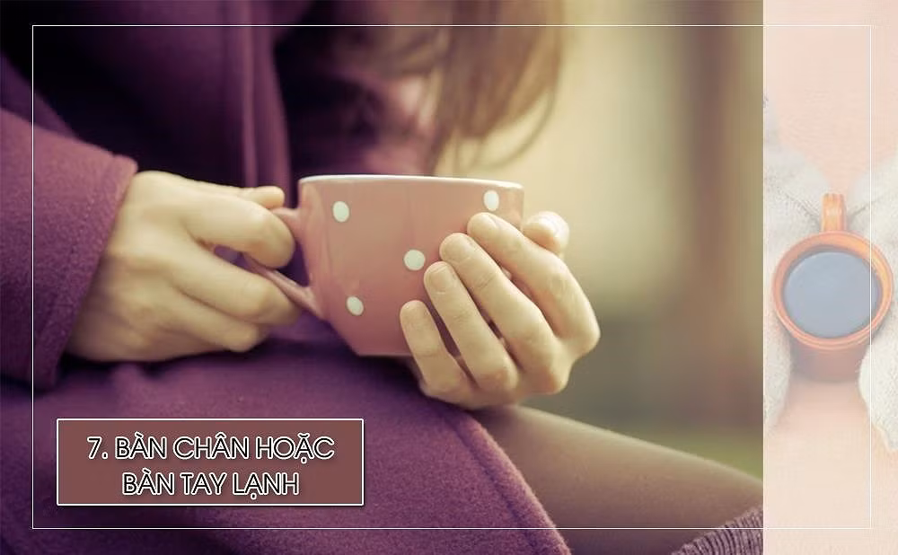 Bàn chân lạnh gây ra bởi tắc động mạch ngoại biên (PAD). Vấn đề này xảy ra khi các động mạch bị hẹp làm giảm lưu lượng máu đến các chi. Nguy hiểm hơn, sự xuất hiện của PAD có thể báo hiệu một sự tắc động mạch đang lan rộng hơn trong cơ thể và có thể ảnh hưởng đến não hoặc tim gây ra đột quỵ hoặc đau tim.