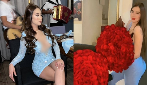 Tiec tung vui ve, hot girl xinh dep chet bi an duoi song