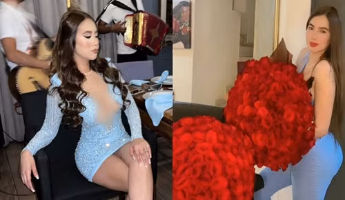 Tiec tung vui ve, hot girl xinh dep chet bi an duoi song