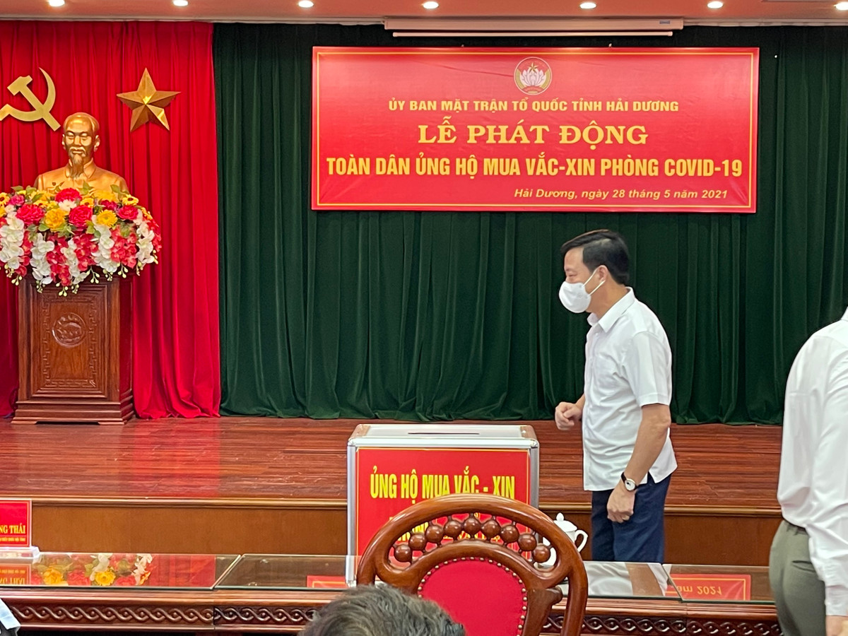 Hai Duong: Hon 70 ty ung ho Quy vaccine COVID-19 ngay khi phat dong-Hinh-3