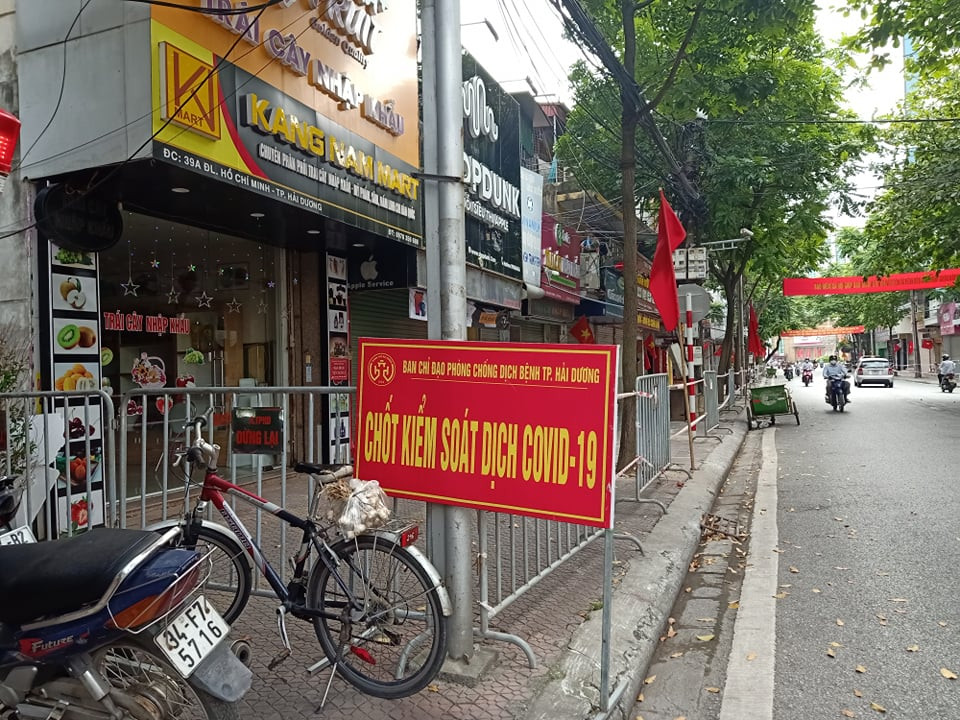 10 phuong o thanh pho Hai Duong di cho bang the, chi ra ngoai khi can thiet