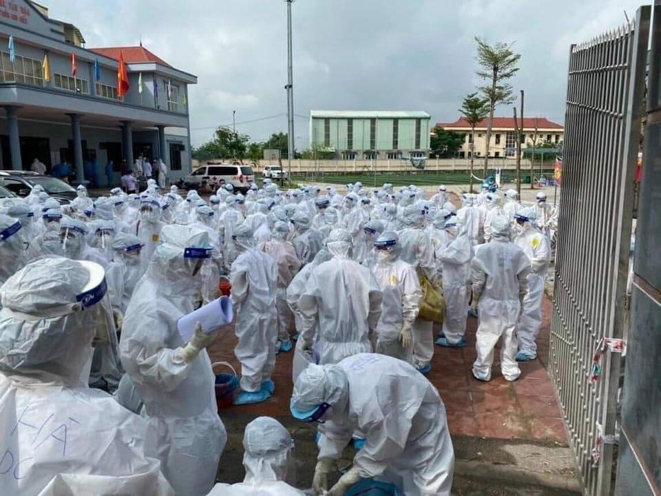 Nhưng họ vẫn kiên cường sát cánh cùng Bắc Giang chống lại dịch bệnh.