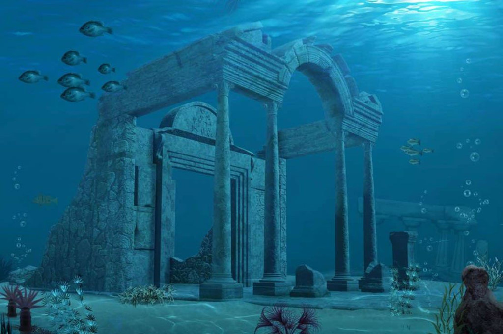 Trong khi nhiều người vẫn coi Atlantis chỉ là huyền thoại, nhiều giả thuyết cho thấy câu chuyện ngụ ngôn dựa trên các sự kiện có thật. Nhà thám hiểm đại dương Robert Ballard tìm thấy logic trong câu chuyện vì những điểm tương đồng với vụ phun trào núi lửa khổng lồ ở đảo Santorini trên biển Aegean gần Hy Lạp. Ballard nói rằng một xã hội rất tiên tiến sống ở đó đã biến mất đột ngột như câu chuyện về người Atlantis. Ảnh: Ancient Origins.
