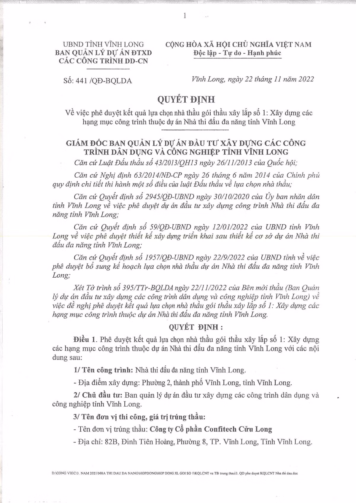 Cong ty Confitech Cuu Long: Nha thau 'quen mat' tai Vinh Long-Hinh-2