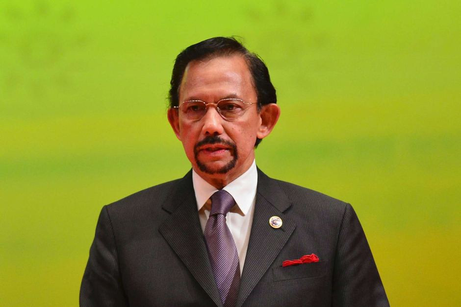 Sultan của Vương quốc Brunei cai trị chế độ quân chủ chuyên chế. Ông kiêm giữ chức Thủ tướng, Bộ trưởng Bộ Quốc phòng, Bộ trưởng Bộ Tài chính của Brunei. Ảnh: ABC.