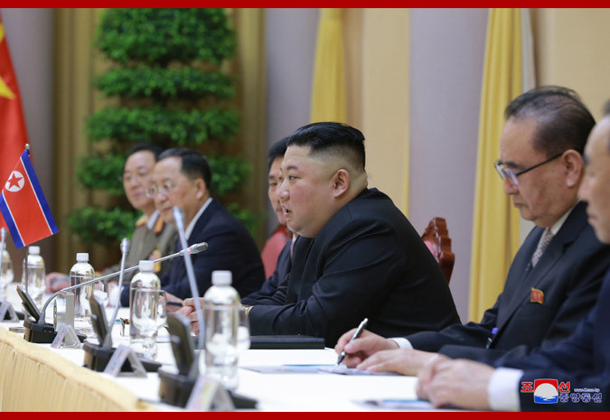 Hinh anh dau tien Chu tich Kim Jong-un ve den Binh Nhuong-Hinh-10