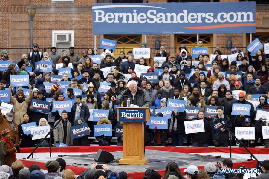 Thuong nghi si Bernie Sanders “no sung” tranh cu Tong thong My 2020-Hinh-2