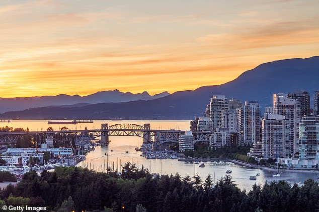 Thành phố Vancouver của Canada cũng là một trong những địa điểm lý tưởng cho người dân sinh sống. Đây là một trong 2 thành phố ngoài Châu Âu góp mặt trong top 10 thành phố đáng sống nhất thế giới năm 2019. Ảnh: Getty.