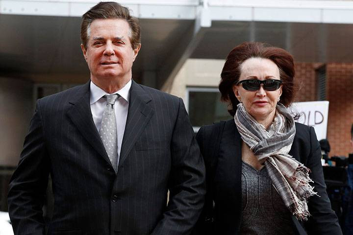 Về đời tư, ông Manafort kết hôn với bà Kathleen Bond năm 1978 và họ có 2 người con gái. Ảnh: AP.