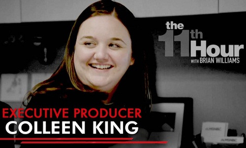 Theo Business Insider, Colleen King là một giám đốc sản xuất chương trình The 11th Hour của kênh truyền hình Mỹ MSNBC. Một ngày làm việc của cô chính thức bắt đầu từ giữa trưa cho tới nửa đêm. (Nguồn ảnh: Business Insider)
