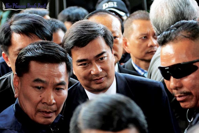Ông Abhisit cũng là lãnh đạo phe đối lập tại Hạ viện trong khoảng thời gian từ tháng 3/2005 đến tháng 12/2008 và từ tháng 6/2011 đến tháng 12/2013. Ảnh: PP.