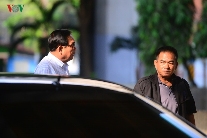 Đây là khu vực bầu cử mà ông Prayuth đăng ký thực hiện nghĩa vụ công dân của mình.