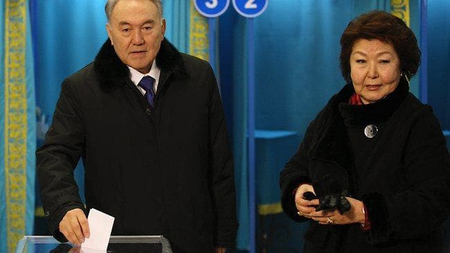 Trong khoảng thời gian từ tháng 6/1989 đến tháng 12/1991, ông đảm nhiệm chức vụ Bí thư thứ nhất Ủy ban Trung ương Đảng Cộng sản nước Cộng hòa Xô viết Kazakh. Ảnh: The Australian.