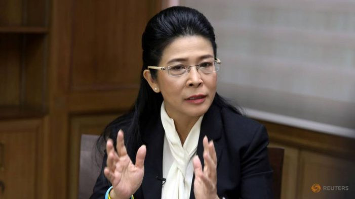 Về đời tư, bà Sudarat kết hôn với ông Somyos Leelapunyalert, một doanh nhân bất động sản. Họ có 3 người con. Ảnh: Reuters.