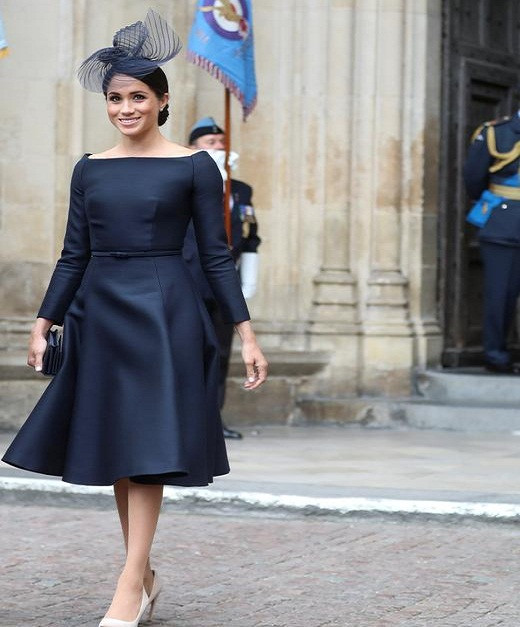 Vợ của Hoàng tử Harry trông quý phái khi tham dự sự kiện ở London, Anh, ngày 10/7/2018.