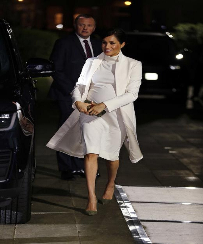 Vợ chồng Hoàng tử Harry thăm Bảo tàng Lịch sử Tự nhiên ở London, Anh, ngày 12/2/2019.