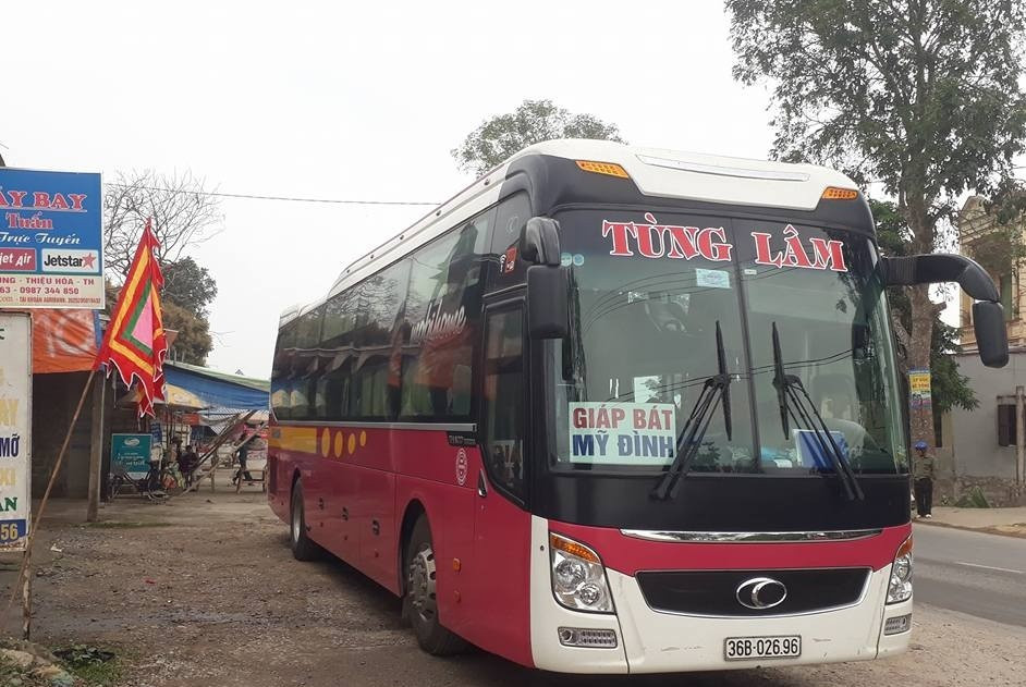 Truy vet nhung nguoi tiep xuc voi F1 tren chiec xe khach ve Thanh Hoa