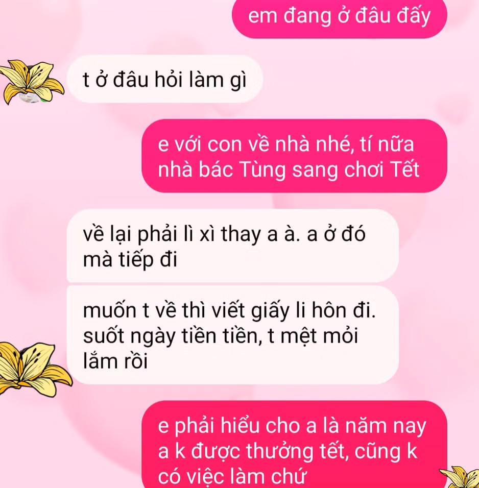 Lì xì ngày Tết: “Vợ tôi đòi ly hôn vì thỏa thuận lì xì” Li xi ngay Tet: “Vo toi doi ly hon vi thoa thuan li xi”