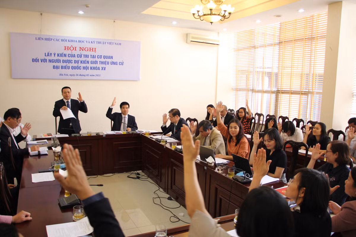 Chu tich VUSTA Phan Xuan Dung duoc gioi thieu ung cu dai bieu Quoc hoi khoa XV