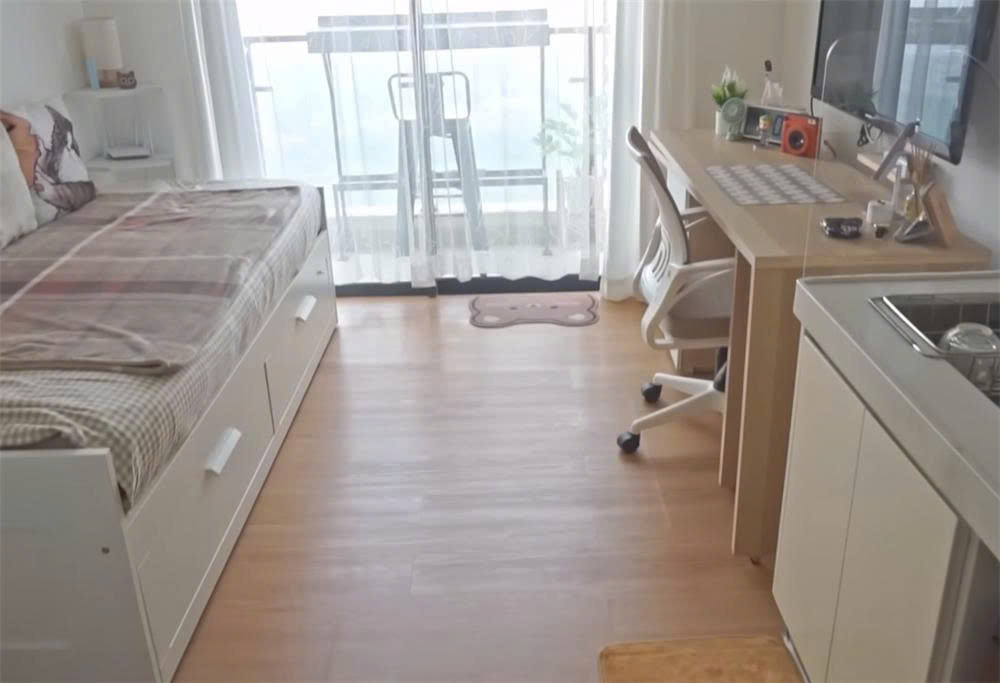 Căn nhà 19m2 nhưng vẫn tiện nghi ngăn nắp của cô gái 31 tuổi - Hình 3 Can nha 19m2 nhung van tien nghi ngan nap cua co gai 31 tuoi-Hinh-3