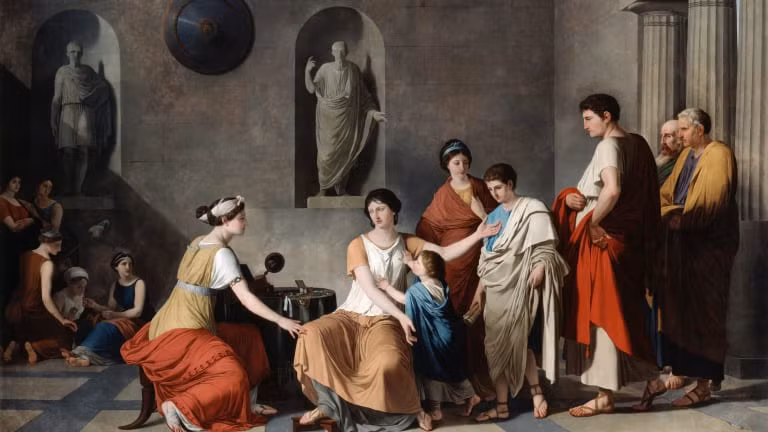 Vào thời cổ đại, người La Mã quan niệm phụ nữ sở hữu lông mày rậm là biểu tượng của vẻ đẹp, sự quyến rũ. Do vậy, nữ giới cố gắng sở hữu hàng lông mày càng rậm càng tốt. Thậm chí, một số người còn cố gắng để 2 lông mày gần như trở thành một hàng.