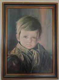 Sau một thời gian điều tra, các chuyên gia công bố lý do khiến bức tranh "Cậu bé khóc" không bị lửa thiêu rụi là vì tác phẩm này được phủ một lớp vecni chống cháy. Thêm nữa, chất liệu in tranh còn là bìa cứng nên bức tranh này có thể "sống sót" trong vụ hỏa hoạn trong khi nhiều đồ vật khác bị thiêu rụi.