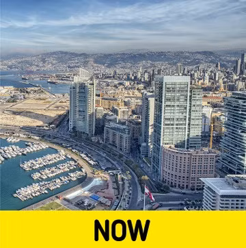 Sau hơn 100 năm, Beirut đã "thay da đổi thịt" với nhiều công trình cao tầng hiện đại, đường xá rộng lớn và cuộc sống nhộn nhịp.