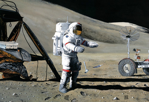 Trong các chương trình vũ trụ, không gian của Mỹ, Nga, Trung Quốc..., các phi hành gia thường mặc trang phục màu trắng khi rời Trái đất. Sở dĩ các phi hành gia mặc bộ đồ vũ trụ màu trắng là vì màu sắc này có thể phản chiếu bức xạ tốt nhất khi họ ở bên ngoài trái đất.