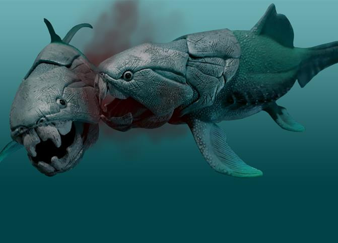 Sức mạnh của Dunkleosteus terrelli được các nhà nghiên cứu đánh giá tương đương với loài khủng long bạo chúa (Tyrannosaurus rex) và cá sấu Nam Mỹ.