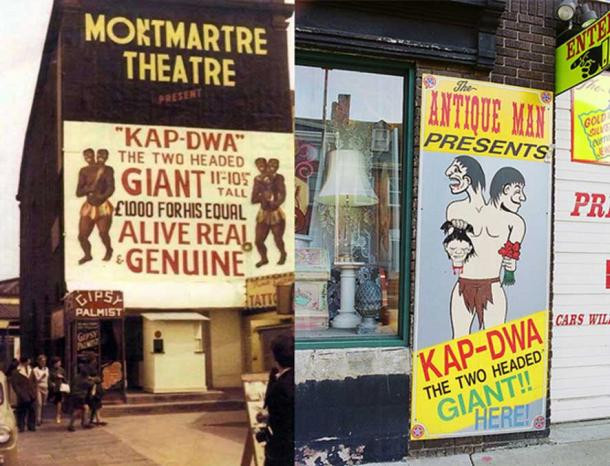 Trong khi đó, một câu chuyện khác kể rằng, thi thể Kap Dwa được tìm thấy trên một bãi biển với một cây giáo xuyên qua ngực. Không ai rõ người khổng lồ này chết như thế nào. Sau khi được những thổ dân Paraguay tìm thấy, thi thể Kap Dwa được họ ướp xác và thờ cúng theo một nghi lễ tôn giáo.