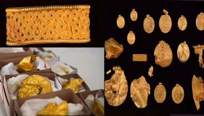 Theo các chuyên gia, những cổ vật bằng vàng mà ông Schytz tìm thấy nặng gần 1 kg. Chúng có nhiều ký hiệu, trong đó có một số chưa được biết đến và có thể ẩn chứa nhiều thông tin về những người sống trong thời đại tiền Viking.