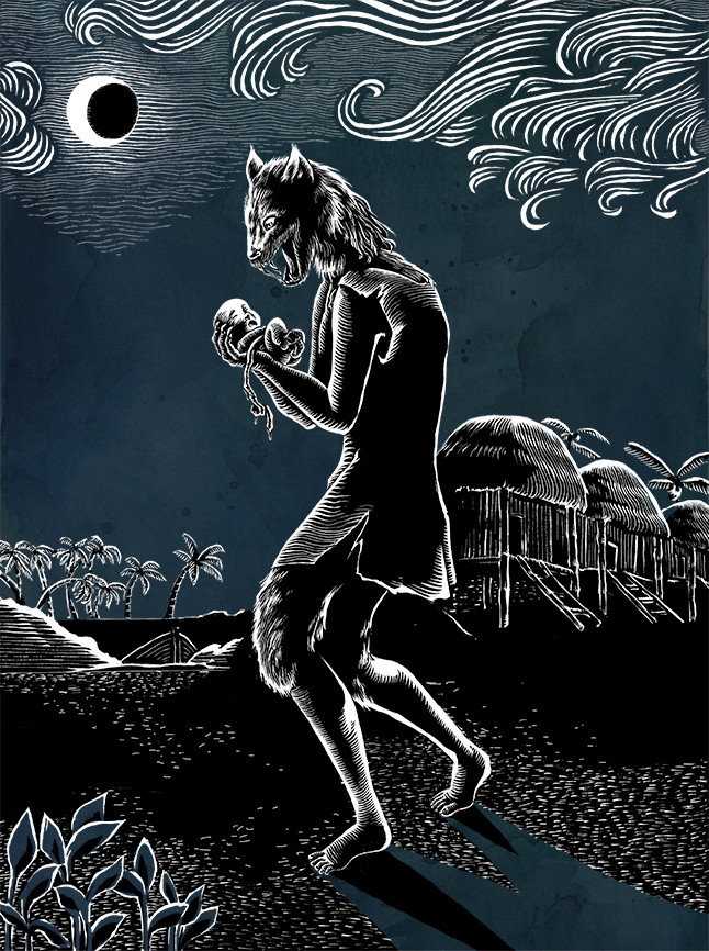 Aswang giống ma cà rồng ở đôi mắt đỏ như máu. Nó còn có những móng vuốt sắc nhọn giống ma sói để tấn công, giết hại con mồi.