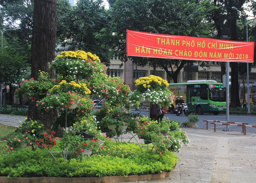 TPHCM chào xuân mới 2019.