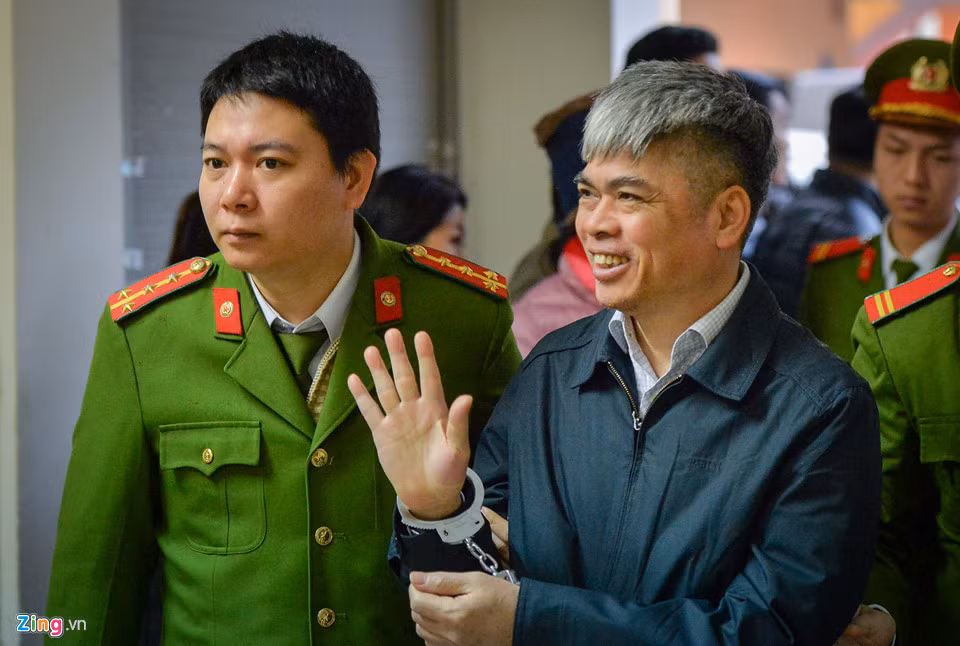  Nguyễn Xuân Sơn, nguyên Tổng giám đốc Oceanbank. Ông Sơn đang mang án tử hình.