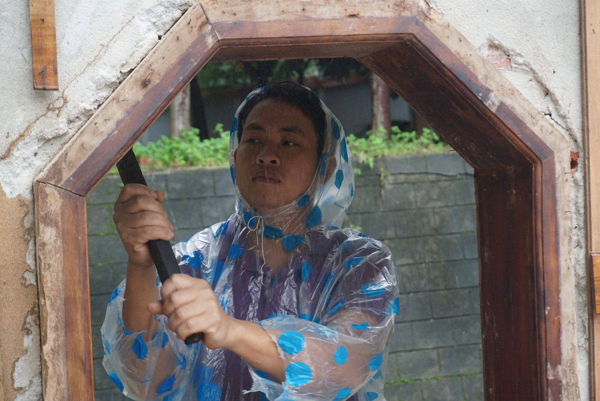 Có mặt tại biệt phủ 100 tỷ xây dựng trái phép PV Kiến thức ghi nhận các hàng mục công trình xây dựng nơi đây cơ bản đã hoàn tất việc tháo dỡ.