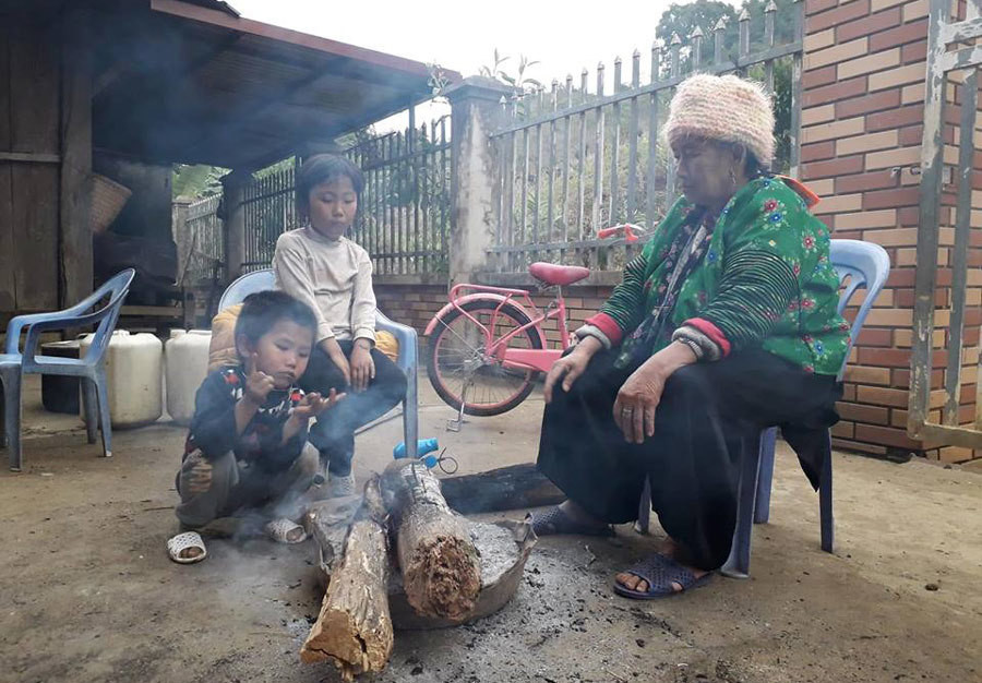 Người dân bản Cao Đa 1, xã Phiêng Ban, huyện Bắc Yên