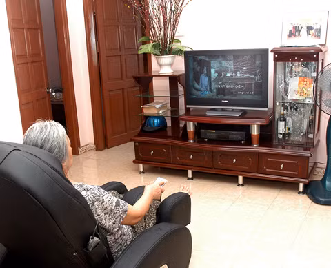 Dùng bộ ổn áp sẽ giúp ngăn ngừa thiệt hại cho các đồ điện tử như máy điện toán đắt tiền, tivi, tủ lạnh nếu điện chập chờn. Tuy nhiên, nếu lắp ổn áp cho tivi nên đặt hai thiết bị xa nhau để không gây nhiễu tivi và ảnh hưởng ngược lại gây mất ổn định ổn áp.