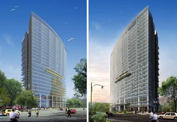 Tổ hợp Le Meridien Saigon cao 24 tầng nổi, 3 tầng hầm bao gồm khách sạn 5 sao với 350 phòng tiêu chuẩn quốc tế và 13,972 m2 sàn văn phòng hạng A cho thuê. Tổng diện tích sàn xây dựng 43,625 m2 và tổng mức đầu tư dự án khoảng 120 triệu USD.