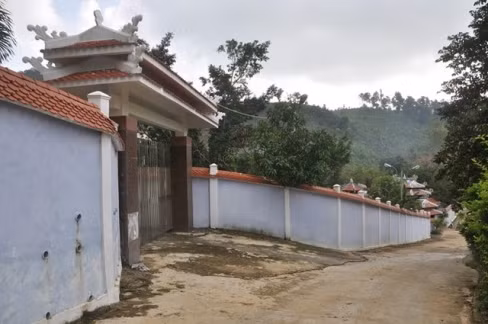 Cổng vào khu biệt phủ trăm tỷ ở Đà Nẵng.