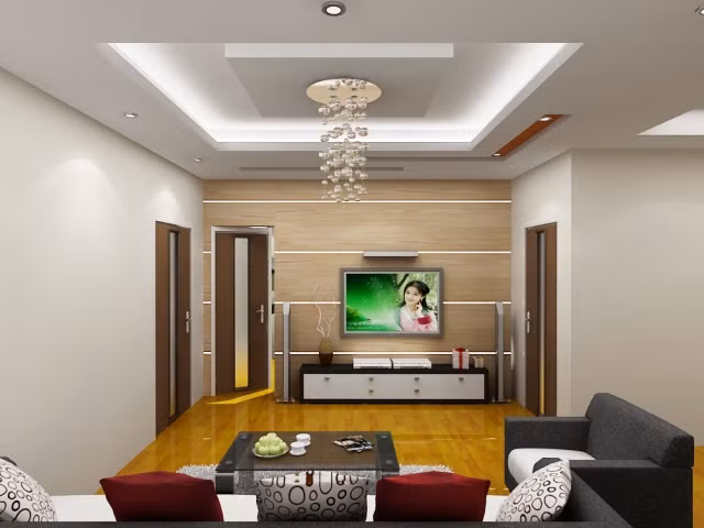 Khi thi công có thể làm trần giả (thạch cao, gỗ) và làm thông hơi xung quanh để giảm hơi nóng tỏa từ mái xuống căn phòng.