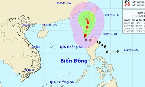 Bao so 2 tien vao dat lien, gio giat cap 11