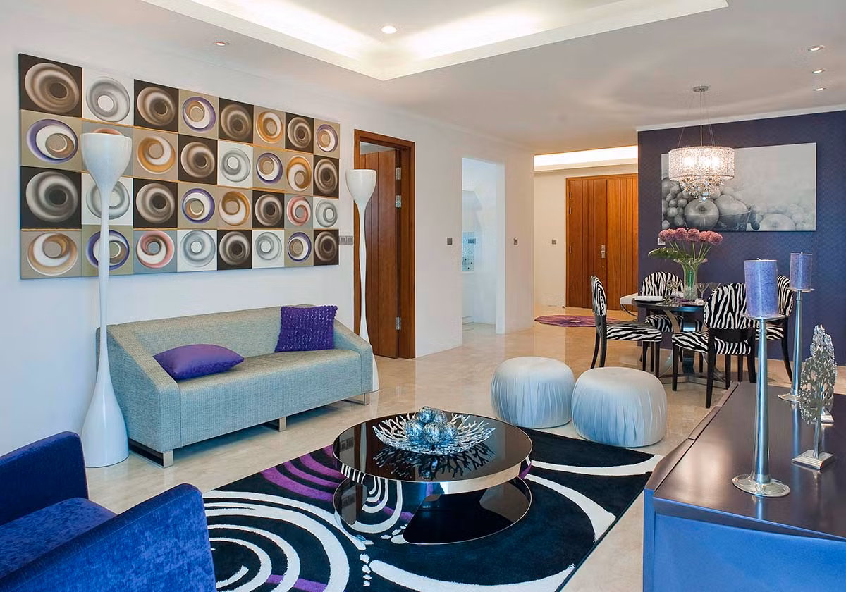 Bên trong các căn hộ, biệt thự của khu đô thị, thiết kế nội thất rất được chú trọng, toát lên sự sang trọng và hài hòa.