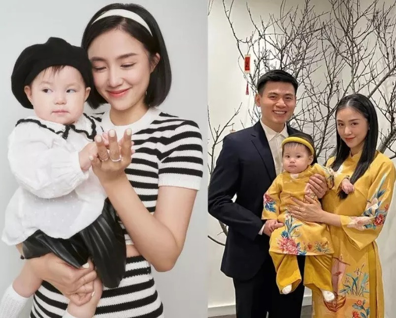 Bé Pam của gia đình Salim đang là một trong những nhóc tỳ nổi tiếng trên mạng xã hội. Thậm chí, trong nhiều khoảnh khắc, bé Pam còn được khen là chiếm hết "spotlight" của mẹ.